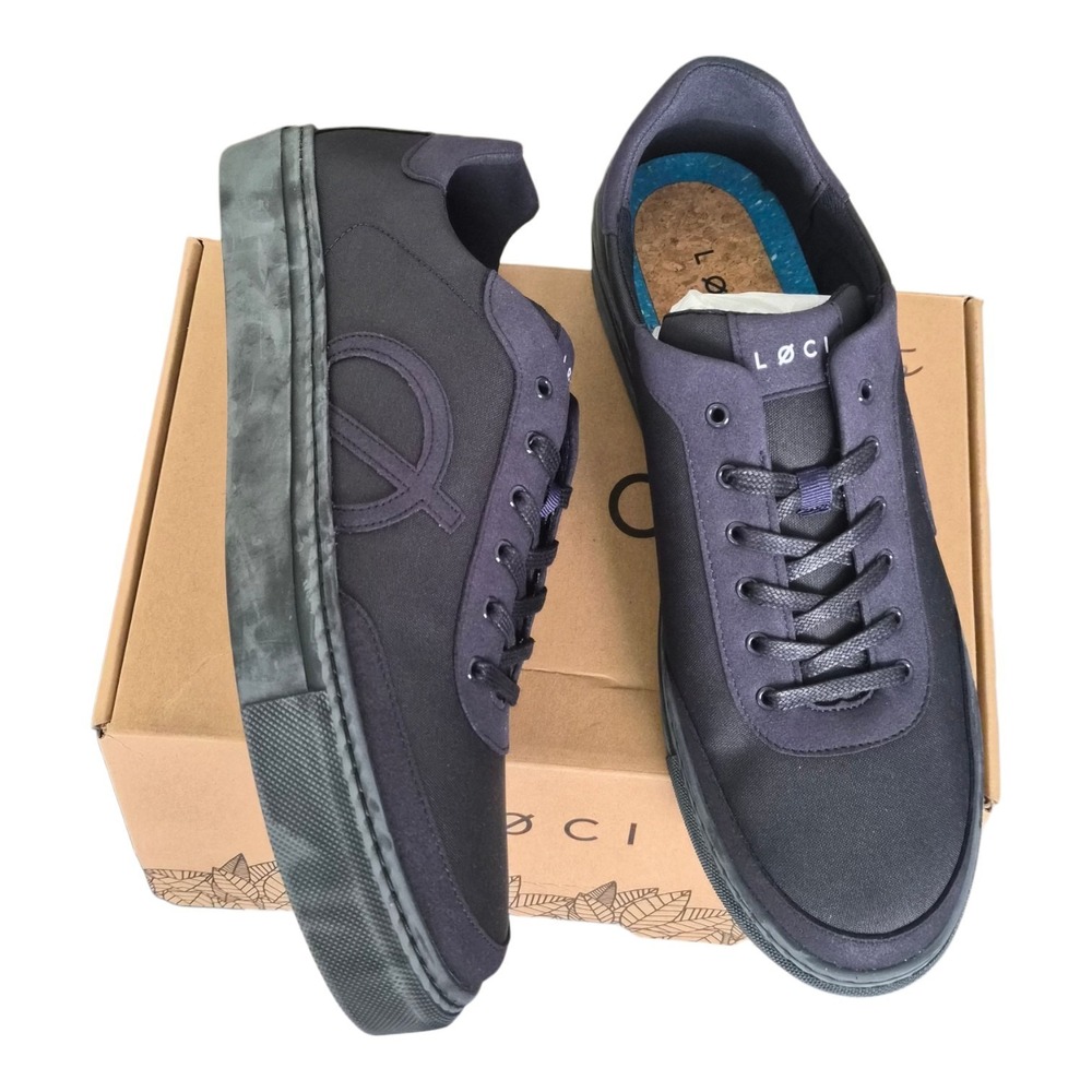 LOCI Eight Sneakers Nikki Reed Collab Navy Vegan Gumball Sole Unisex EU 47 US 13